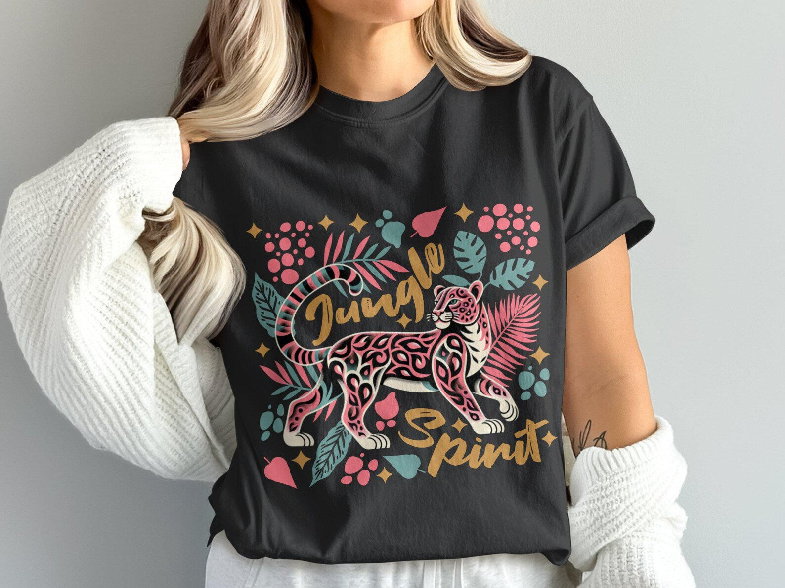 Tricou Oversized BUMBAC 100% Bloom 8